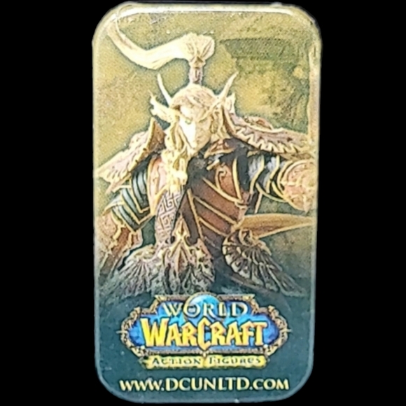 2008 WORLD OF WARCRAFT ACTION FIGURES PIN BLIZZARD ENTERTAINMENT - Picture 1 of 6